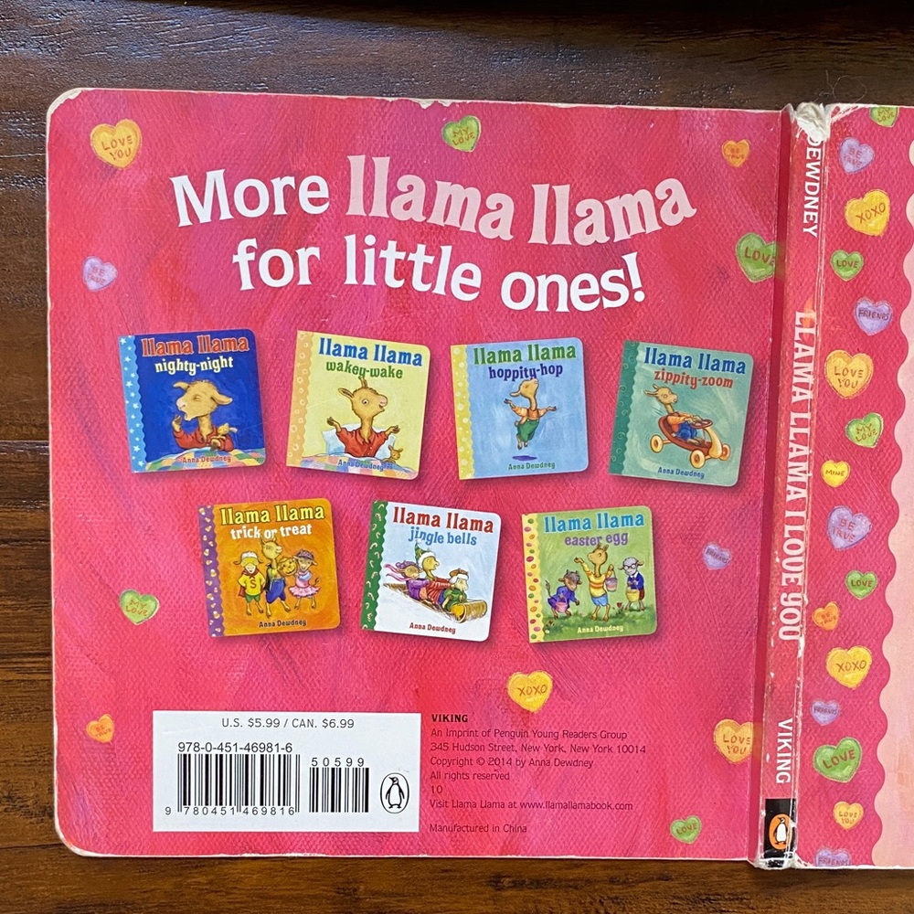 5/$10 Kids Books | Llama Llama Board Books - Hoppity-Hop & I Love You - Picture 6 of 10